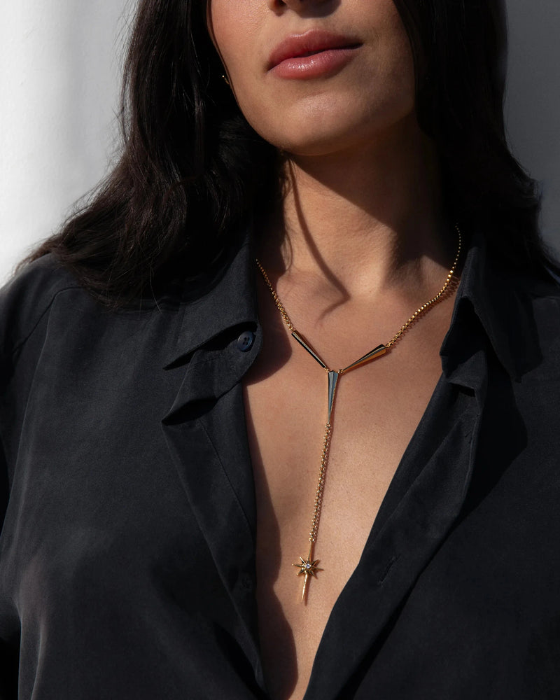 Awe Inspired Necklaces Stardust Statement Lariat
