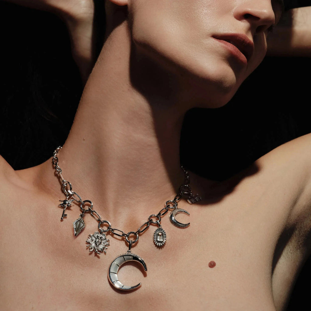 Awe Inspired Necklaces Statement Multi Charm Collector Necklace