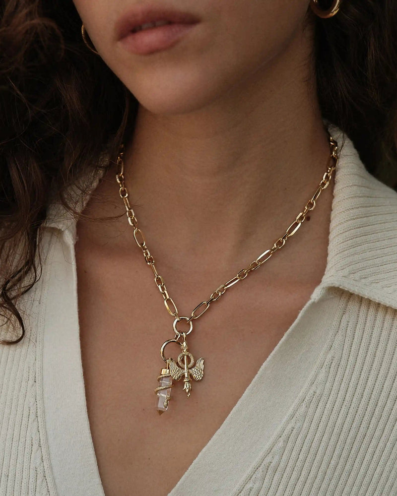 Awe Inspired Necklaces Statement Single Charm Collector Necklace