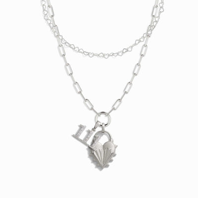 Awe Inspired Necklaces Sterling Silver / 111 Secret Affinity Necklace Set