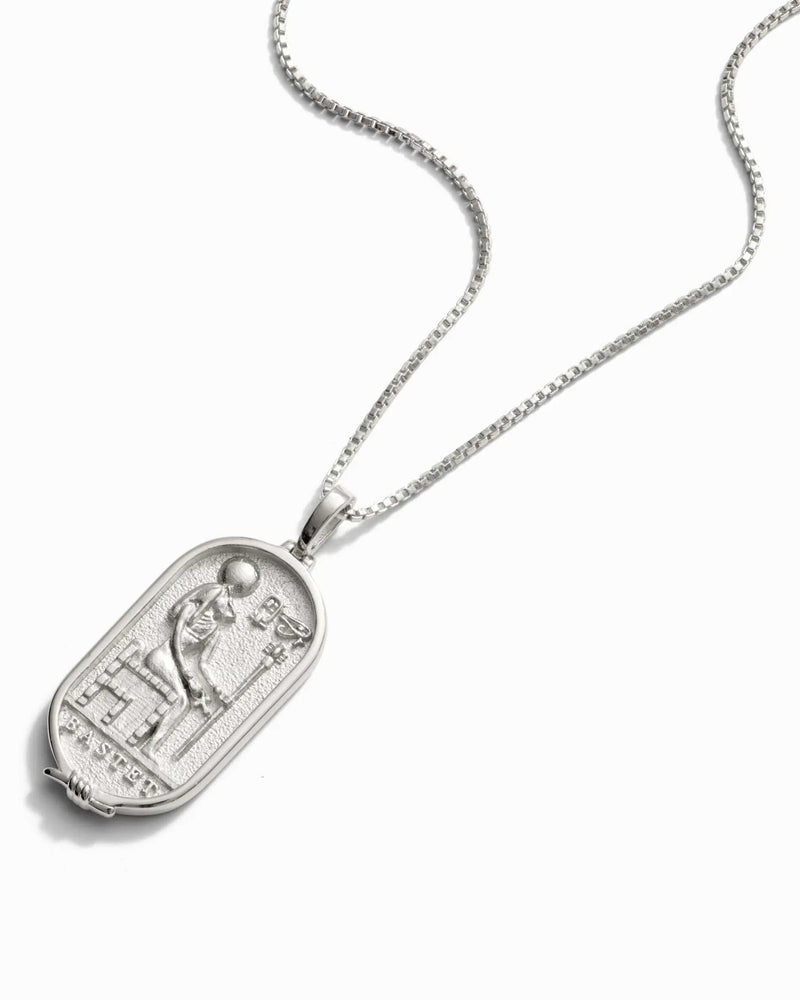 Awe Inspired Necklaces Sterling Silver / 16"-18" Bastet Necklace