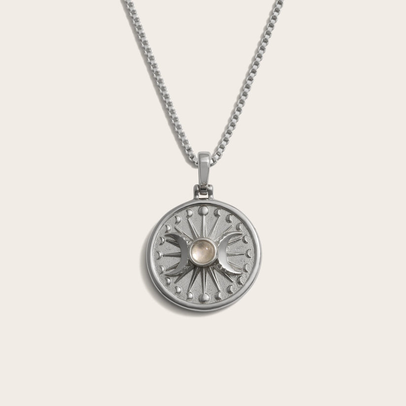 Alanis Triple Moon Necklace