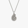 Awe Inspired Necklaces Sterling Silver / 16-18" Deep Sea Ammonite Shell Necklace