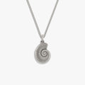 Awe Inspired Necklaces Sterling Silver / 16-18" Deep Sea Ammonite Shell Necklace