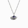 Awe Inspired Necklaces Sterling Silver / 16"-18" Lapis Saturn Necklace