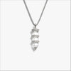 Awe Inspired Necklaces Sterling Silver / 16"-18 / Large Manifestation Crystal Necklace