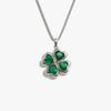 Awe Inspired Necklaces Sterling Silver / 16"-18" Lucky Clover Necklace