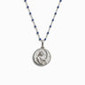 Awe Inspired Necklaces Sterling Silver / 16-18 Mini Selene on Midnight Enamel