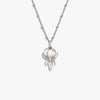 Awe Inspired Necklaces Sterling Silver / 16-18" Moonstone Spider Necklace