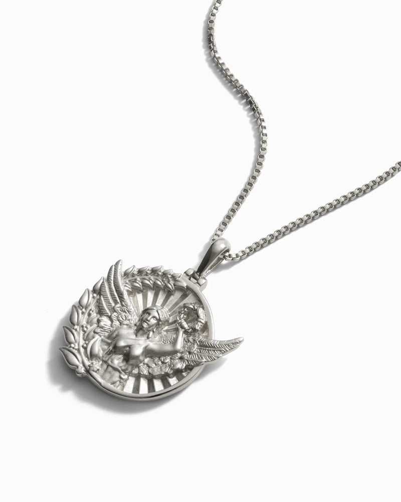 Awe Inspired Necklaces Sterling Silver / 16"-18" Nike Necklace