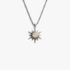 Awe Inspired Necklaces Sterling Silver / 16"-18" Opal Sun Necklace