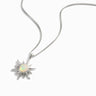 Awe Inspired Necklaces Sterling Silver / 16"-18" Opal Sun Necklace