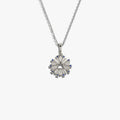 Awe Inspired Necklaces Sterling Silver / 16-18" Oval Cable Chain Mini Element Water Necklace