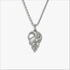 Awe Inspired Necklaces Sterling Silver / 16-18" Rolo Gemstone Conch Necklace