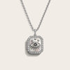Awe Inspired Necklaces Sterling Silver / 16"-18" Rolo Third Eye Locket Necklace