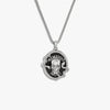 Awe Inspired Necklaces Sterling Silver / 16-18" Rounded Box Memento Mori Necklace