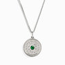 Awe Inspired Necklaces Sterling Silver / 16"-18" / Say Yes to New Adventures Affirmation Coin Necklace