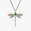 Awe Inspired Necklaces Sterling Silver / 16-18" Secret Forest Dragonfly Necklace