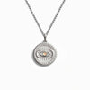 Awe Inspired Necklaces Sterling Silver / 16"-18" / Standard Cosmic Eye Coin Necklace