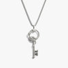 Awe Inspired Necklaces Sterling Silver / 16"-18" The Gate of Hades Key Necklace