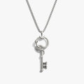 Awe Inspired Necklaces Sterling Silver / 16"-18" The Gate of Hades Key Necklace