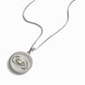 Awe Inspired Necklaces Sterling Silver / 20"-22" Cosmic Eye Coin Necklace