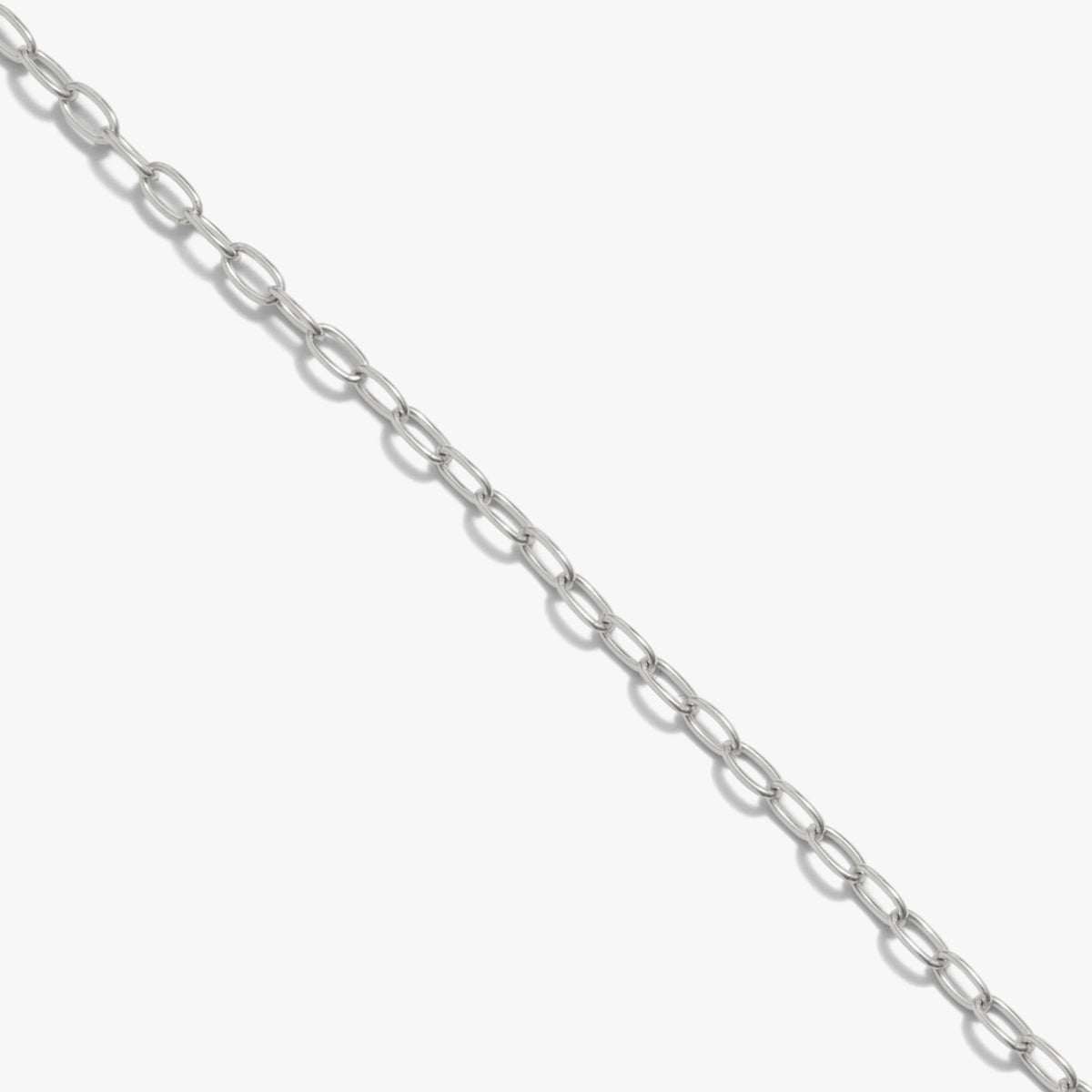 Awe Inspired Necklaces Sterling Silver / 20"-22" / Mini Paperclip Chain Mini Paperclip Chain Necklace