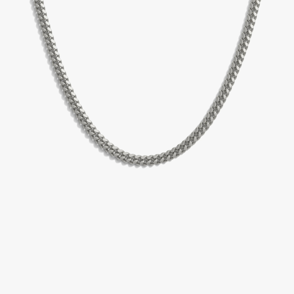 Awe Inspired Necklaces Sterling Silver / 20" Miami Cuban Chain