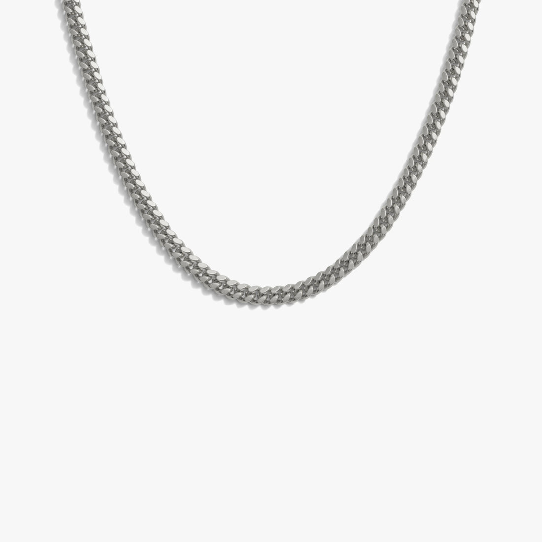Awe Inspired Necklaces Sterling Silver / 20" Miami Cuban Chain