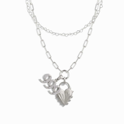 Awe Inspired Necklaces Sterling Silver / 999 Secret Affinity Necklace Set