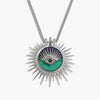 Awe Inspired Necklaces Sterling Silver All-Seeing Eye Halo Necklace