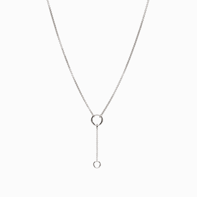 Awe Inspired Necklaces Sterling Silver Amulet Drop Link