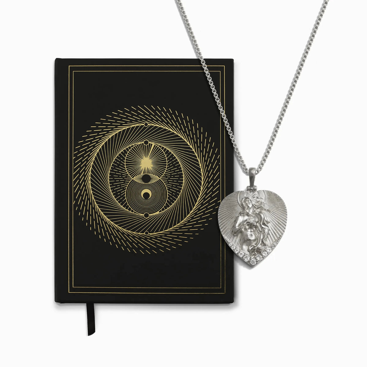 Awe Inspired Necklaces Sterling Silver / Aphrodite The Goddess Journal + Necklace Set
