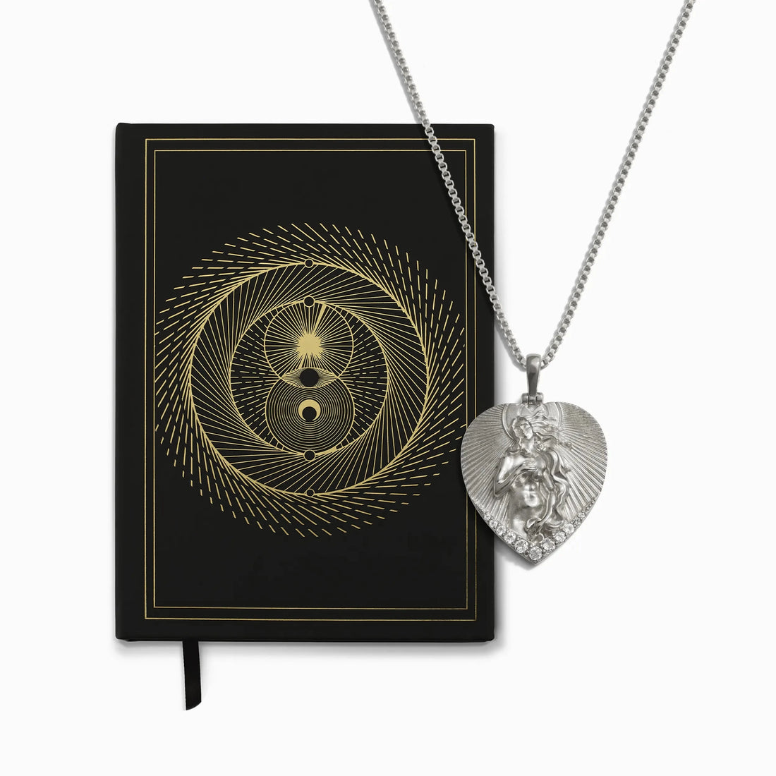 Awe Inspired Necklaces Sterling Silver / Aphrodite The Goddess Journal + Necklace Set