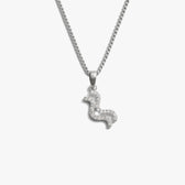Awe Inspired Necklaces Sterling Silver / Aquarius / Mini Zodiac Gemstone Necklace