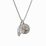 Awe Inspired Necklaces Sterling Silver Athena's Owl Necklace Set