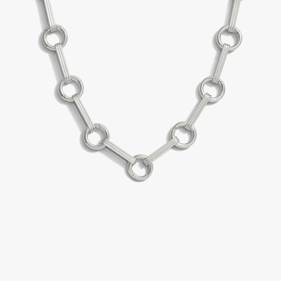 Awe Inspired Necklaces Sterling Silver Bar Charm Collector Necklace