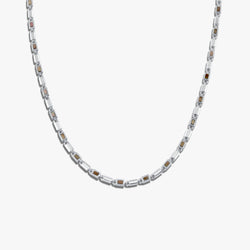 Awe Inspired  Necklaces Geo Link Tennis Necklace