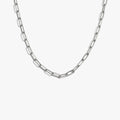 Awe Inspired Necklaces Sterling Silver Classic Paperclip Chain