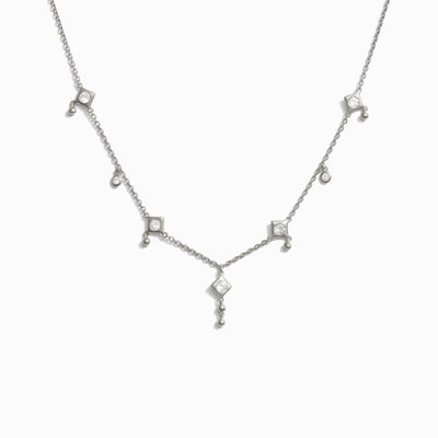 Awe Inspired Necklaces Sterling Silver Constellation Collar