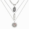 Awe Inspired Necklaces Sterling Silver Ethereal Spirit Necklace Set