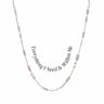 Awe Inspired Necklaces Sterling Silver / Everything I Need Is Within Me Affirmation Necklace