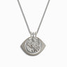 Awe Inspired Necklaces Sterling Silver Eye of Psyche Halo Necklace Set