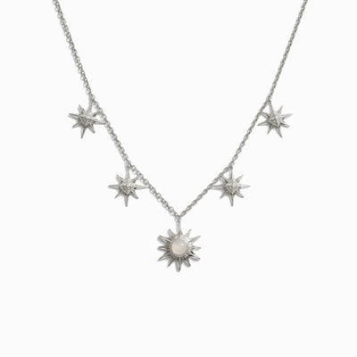 Awe Inspired Necklaces Sterling Silver Falling Star Necklace