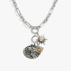 Awe Inspired Necklaces Sterling Silver Isis Charm Necklace