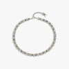 Awe Inspired Necklaces Sterling Silver / Labradorite Triple Moon Tennis Necklace