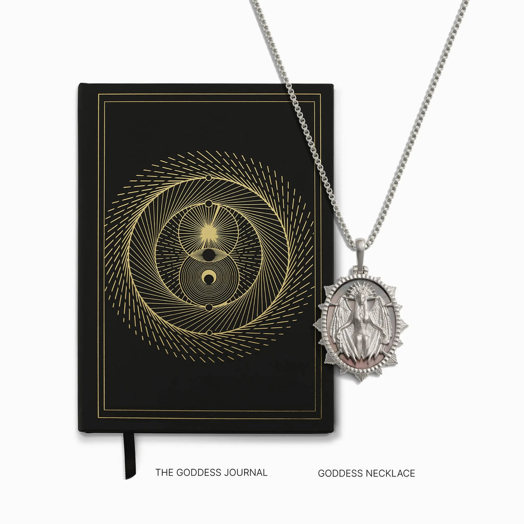 Awe Inspired  Necklaces The Goddess Journal + Necklace Set