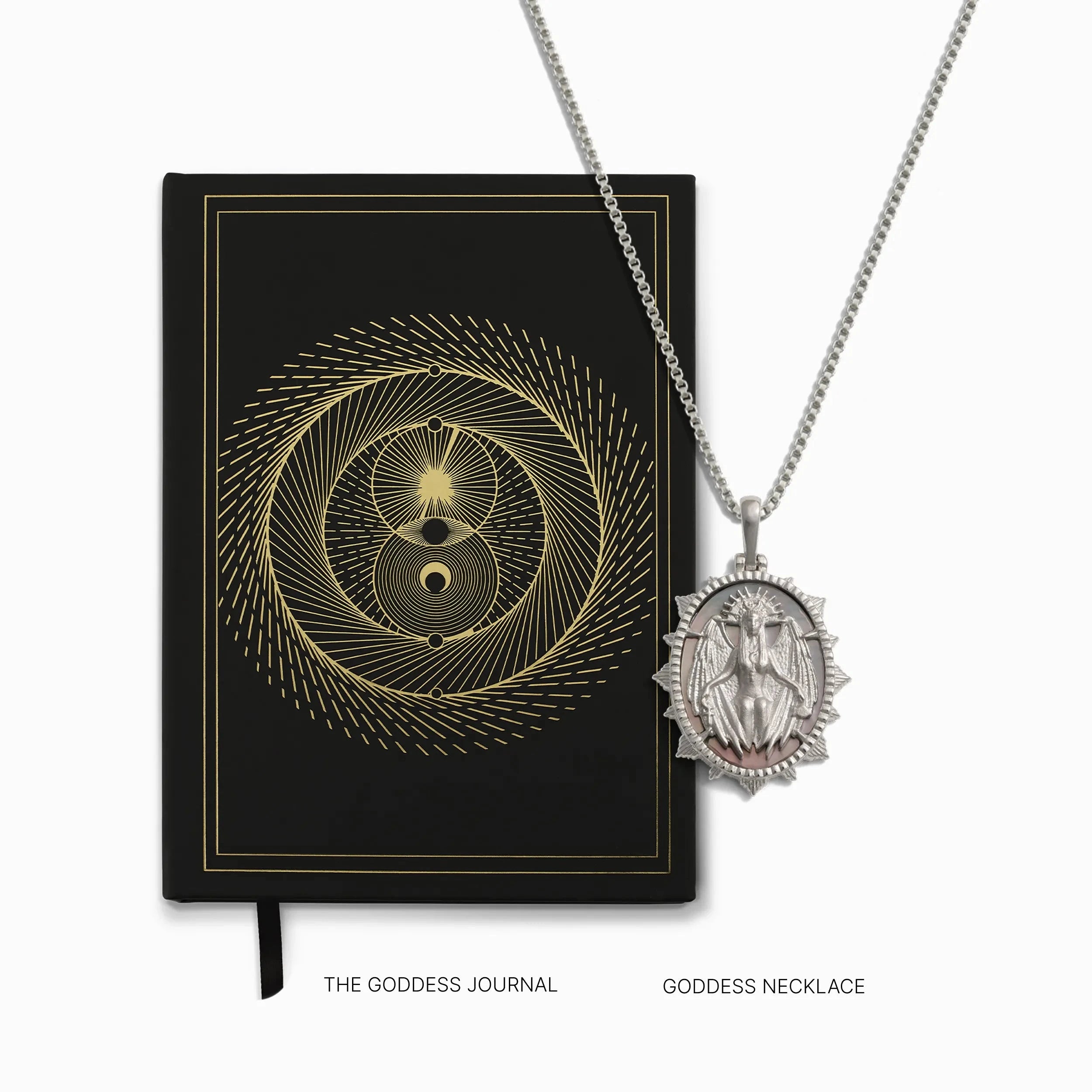 Awe Inspired  Necklaces The Goddess Journal + Necklace Set