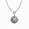 Awe Inspired Necklaces Sterling Silver Manifestation Locket Single Charm Necklace