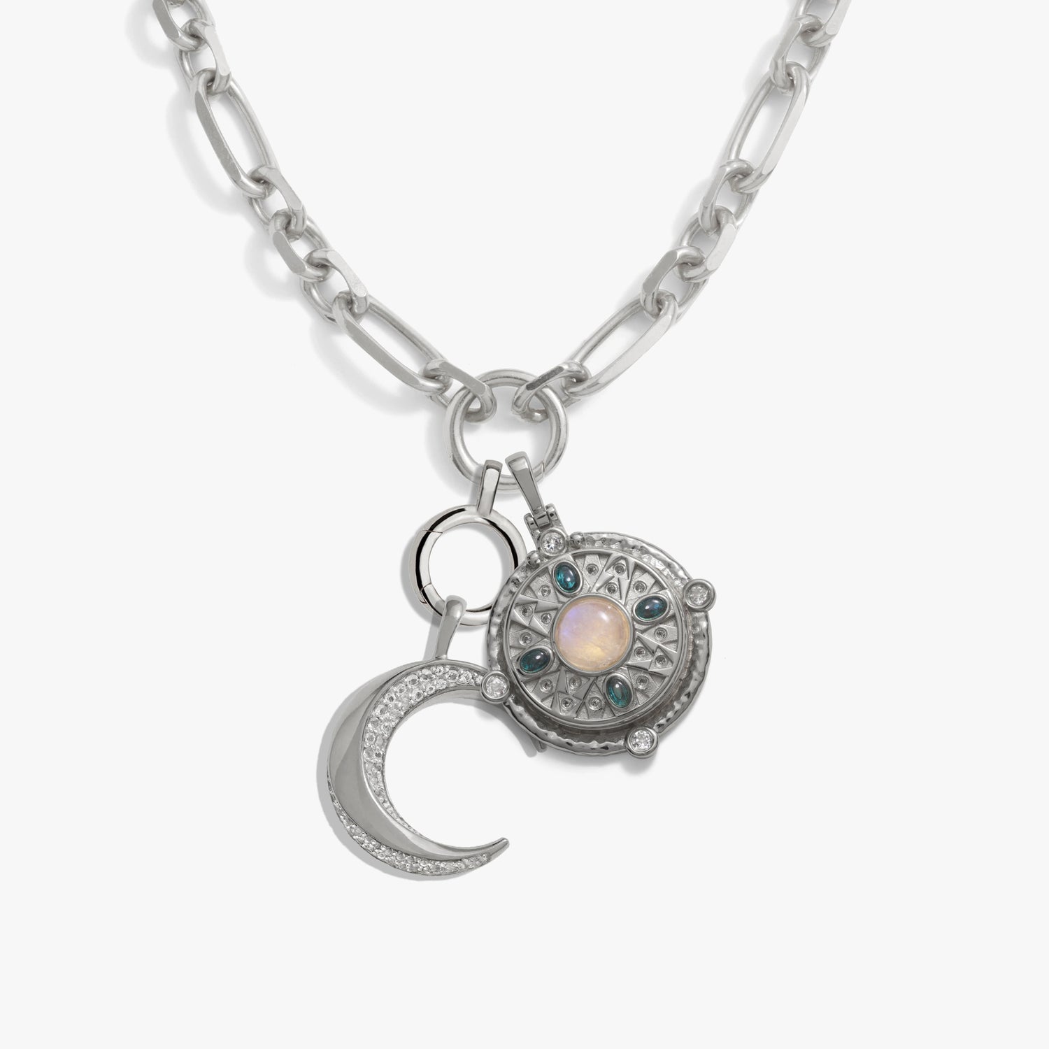 Awe Inspired Necklaces Sterling Silver Manifestation Statement Necklace